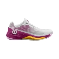 Wilson Tennisschuhe Rush Pro 4.0 Clay/Sandplatz weiss/pink Damen